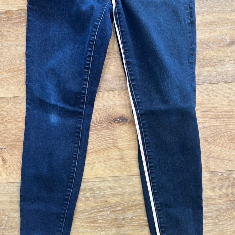 J CREW Stretch Women's Skinny Jeans Dark Wash - Size 29/28 - Picture 5 of 7